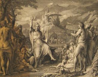 Orpheus instructing a Savage People in Theology & the Arts of Social Life [2 of 17 Prints]