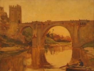 Sunset, Toledo Bridge