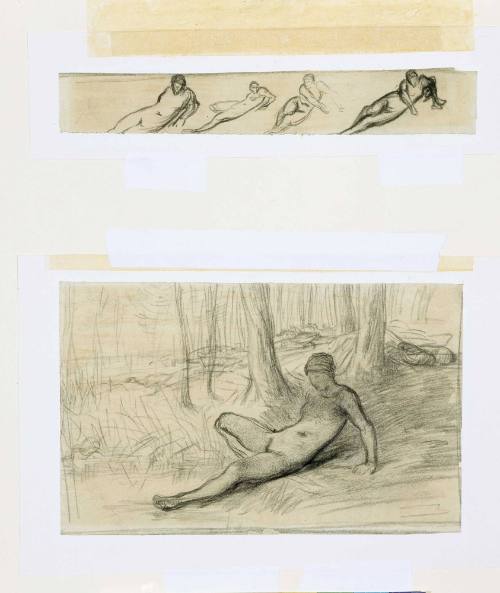 Studies for 'The Bather'