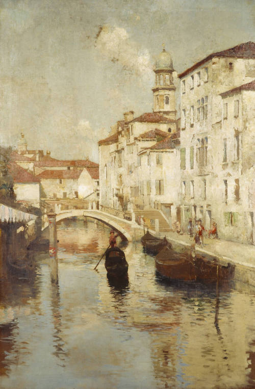 Scene in Venice (Venetian Scene)