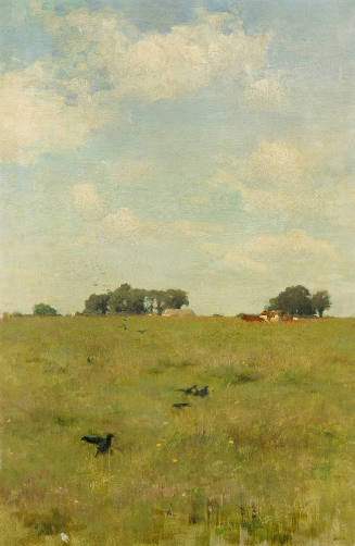 Field with Trees and Sky, or Landscape with Crows