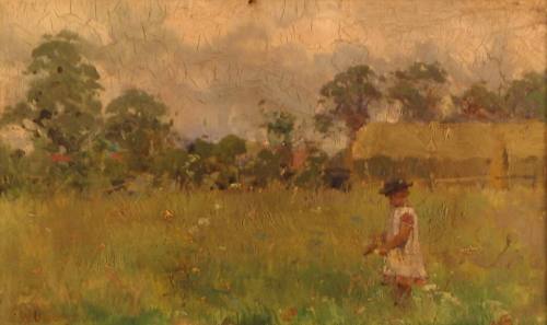 Child in Field