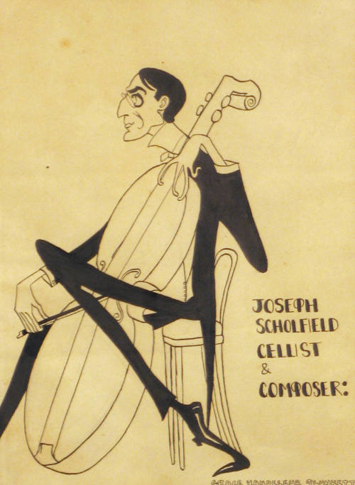 Joseph Scholfield, Cellist and Composer