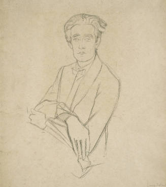 Study for Portrait Drawing of Lennox Robinson