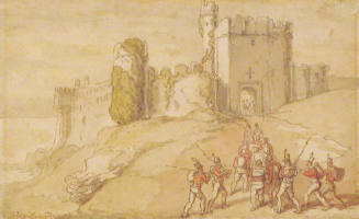 Soldiers Returning to Castle