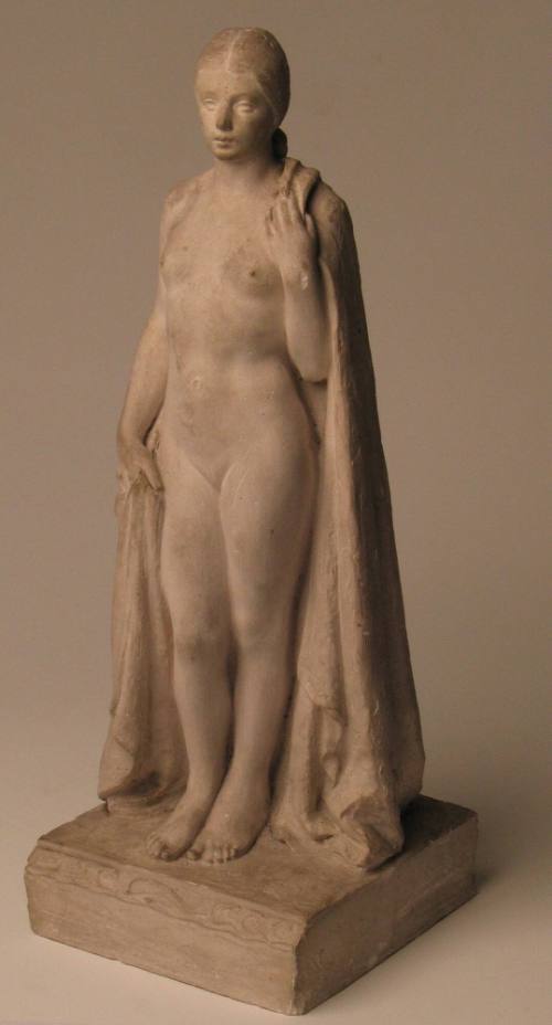 Female Nude with Cloak