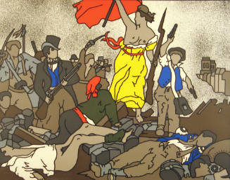 Liberty at the Barricades - Delacroix (35/100)
