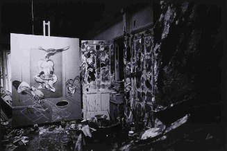 Francis Bacon's studio at 7 Reece Mews