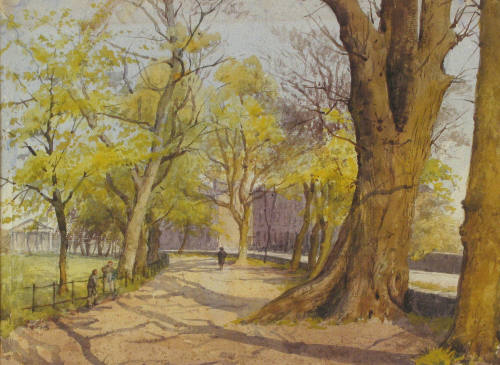 The Mall, Armagh in Springtime