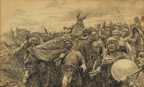 An Irish Battle Scene