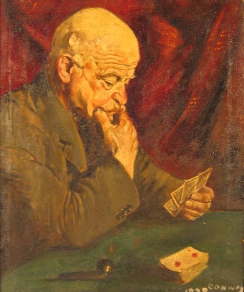 Patience: The Card Player