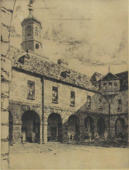 Courtyard, Dr Steeven's Hospital