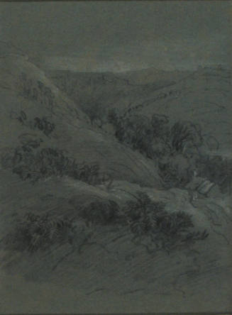 Hilly Landscape, Spanish Rocks on the Wye