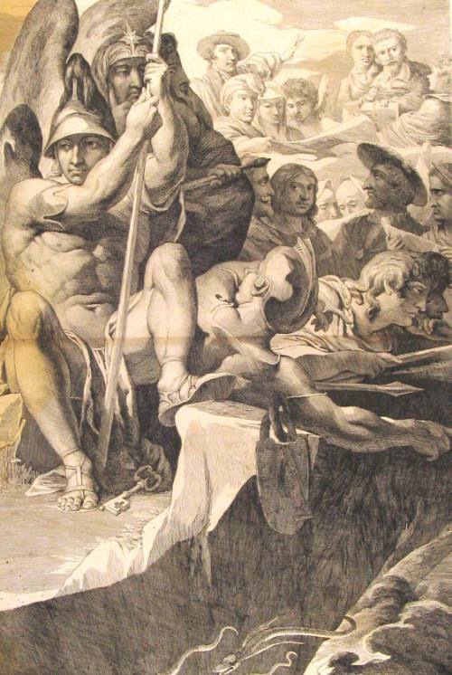 Engraving of Painting The State of Final Retribution by James Barry [12 of 17 Prints]