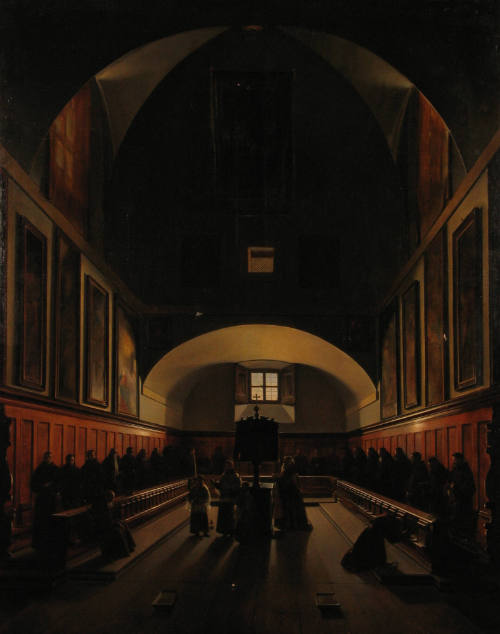 Interior of a Monastery