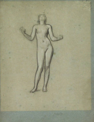 Study of a Nude Figure (Juggler)